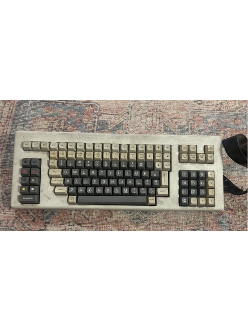 RARE Vintage Intelligent Systems Corp Keyboard Maxi Switch Vintage Linear Inteco
